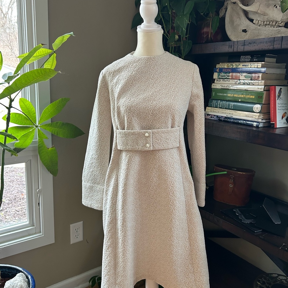 60s Mod Evening Dress.